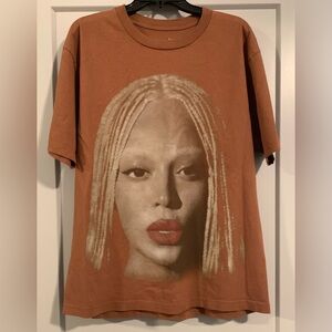 New Beyoncé Cowboy Carter Tour 2025 T-Shirt Chicago Exclusive Brown Size Large